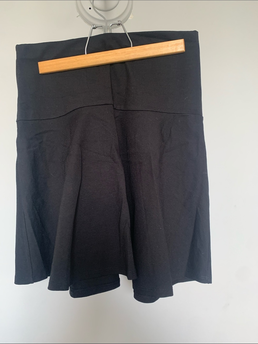 Rachel Black Circle Skirt - Flared A-Line Style